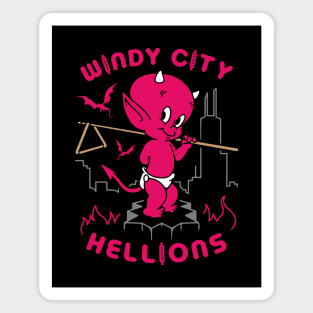 Windy City Hellions Magnet